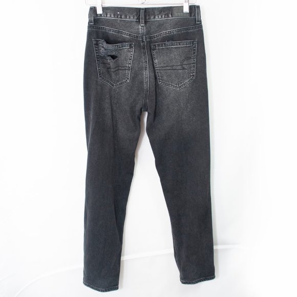American Eagle Distressed Mom Jean High Rise 1107X - Picture 2 of 4